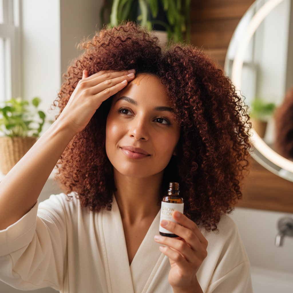 Femme peau claire cheveux bouclés